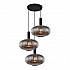 Подвесная люстра Lumina Deco Floril LDP 1216-3 GY+BK