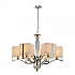 Подвесная люстра Lumien Hall Адельфия LH1047/6P-NK-WT