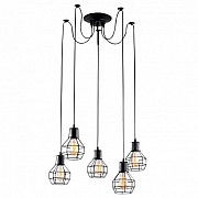 Подвесная люстра Arte Lamp A1109SP-5BK