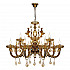Подвесная люстра iLamp Asia 81069-8+4 BR