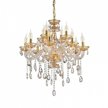 Подвесная люстра Lumina Deco Eliza LDP 7025-8+4 GD
