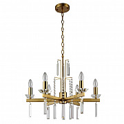 Подвесная люстра Crystal Lux Marron SP6 Brass