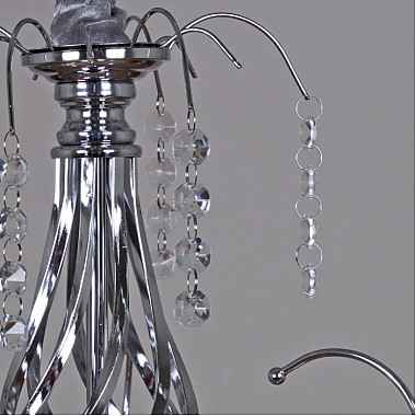 Подвесная люстра 02349-0.4-05 CR+CL