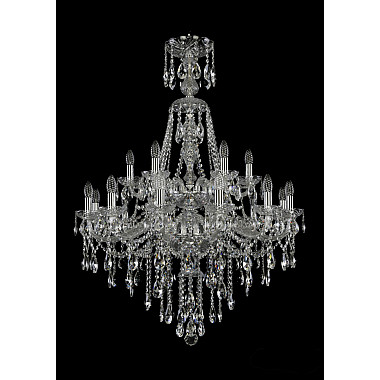 Подвесная люстра 1415 1415/12+6/300/XL-114/2d Ni