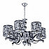 Подвесная люстра Florentia-4957 304957/6 Bk/Ni