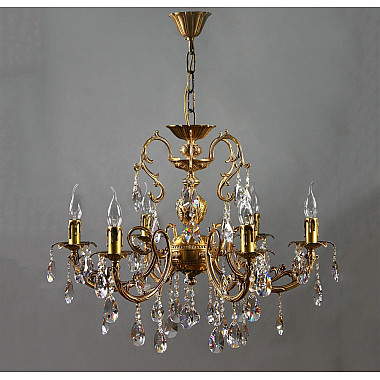 Подвесная люстра Alicante 8888/6 AB Honey Leaf