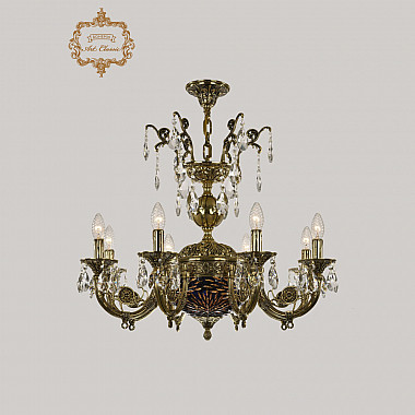 Подвесная люстра 31.22 31.22.8.KR175SP.250IT.GB.Sp.Amber.Blue.1A