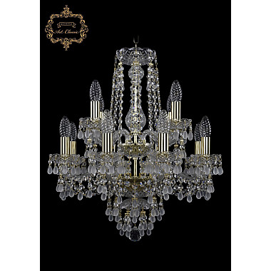 Подвесная люстра 11.24 11.24.8+4.165.2d.Gd.V0300