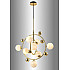 Подвесная люстра Crystal Lux Salvadore SP8V Gold