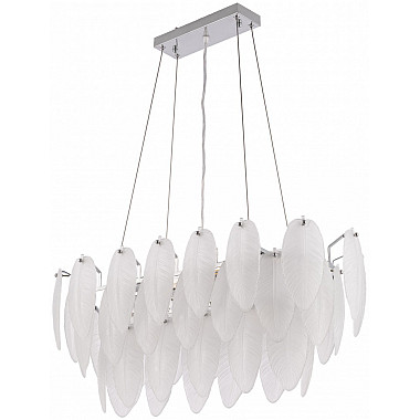 Подвесная люстра AM-4653 4653.L750.H240.E14.12 Ni