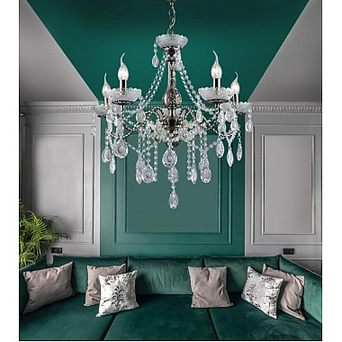 Подвесная люстра Balint WD3593/5H-AB-CL