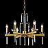 Подвесная люстра Crystal Lux Marron SP6 Brass