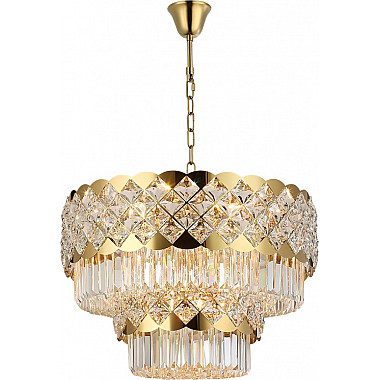 Подвесная люстра 8300 8301/60 C gold polished