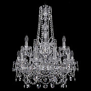 Подвесная люстра 1411 1411/10+5/195/h-77/2d Ni