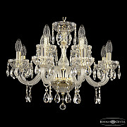 Подвесная люстра 5417 5417/8+4/195 G Clear/M-1G