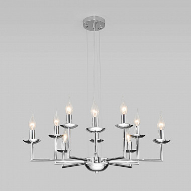 Подвесная люстра Cariso 60150/10 хром