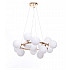 Подвесная люстра Lumina Deco Marsiada LDP 6033-15 GD