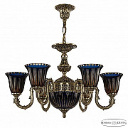 Подвесная люстра 7120 71203P/6/175 GB P2 U Amber-Blue/H-1K