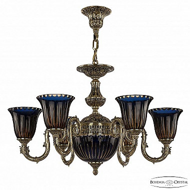 Подвесная люстра 7120 71203P/6/175 GB P2 U Amber-Blue/H-1K