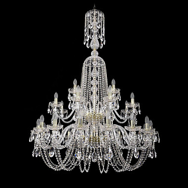 Подвесная люстра 1402 1402/16+8+4/400/XL-160/2d G