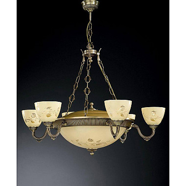 Подвесная люстра Reccagni Angelo L.6258/6+4