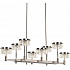 Подвесная люстра Diamond cut MD21020075-8B satin nickel