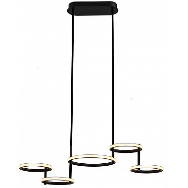 Подвесная люстра MD20001002 MD20001002-5A matt black