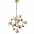 Подвесная люстра Crystal Lux Salvadore SP8V Gold