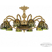 Подвесная люстра Verona 72209P/10/250 G P1 D Amber-Green/H-1I