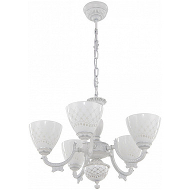 Подвесная люстра AM343837 343837/5 WT+SL