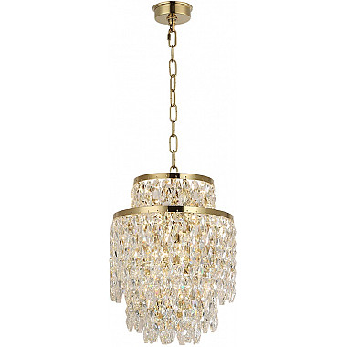 Подвесная люстра 8530 8530/30 С gold polished