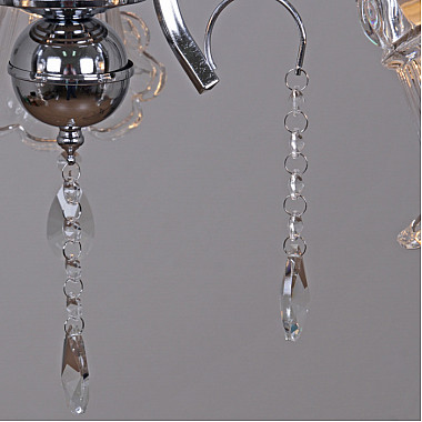 Подвесная люстра 02349-0.4-05 CR+CL