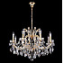Подвесная люстра Crystal Lux Hollywood SP8 Gold