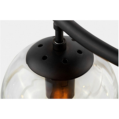 Подвесная люстра LDP 6034-6 RND BK