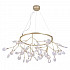 Подвесная люстра Crystal Lux Evita SP45 D Gold/Transparent
