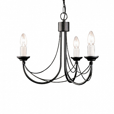Подвесная люстра Carisbrooke CB3-BLACK