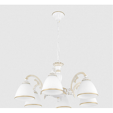 Подвесная люстра AM340837 340837/6 WT+G