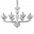Подвесная люстра Ideal Lux Casanova SP8 Bianco 094045