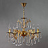 Подвесная люстра Ambiente Granada 2118/5 AB Leaf Crystal