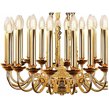 Подвесная люстра iLamp Louvre MD8551-20 GD
