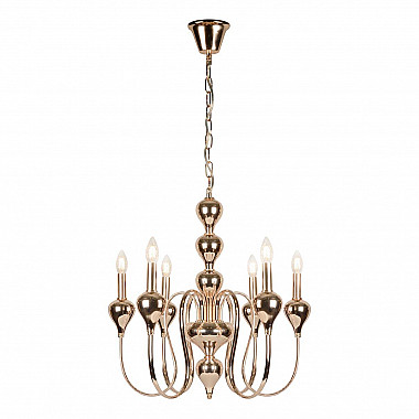 Подвесная люстра iLamp Lady 88003-6 GD