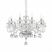 Подвесная люстра Ideal Lux Negresco SP8 Transparente 141053