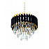 Подвесная люстра Lumina Deco Funneli LDP 6003-400 BK+F.GD