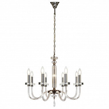 Подвесная люстра iLamp Vibe P9474-8 Nickel
