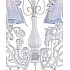 Подвесная люстра Lumien Hall Жизель 1011/6P-WS