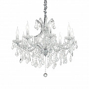 Подвесная люстра Ideal Lux Napoleon SP8 Cromo 167244