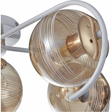 Потолочная люстра AMALFI 326208/3+1 WH+FG