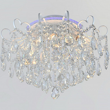 Потолочная люстра 04024-0.3-06 WH+SILVER PN+RGB