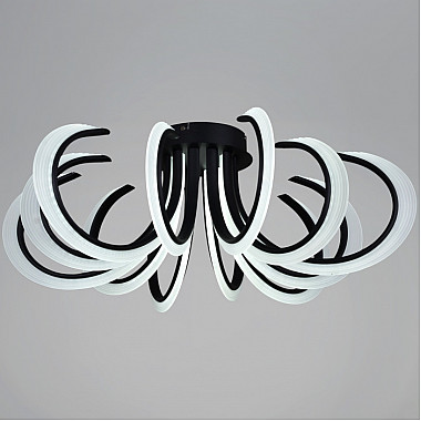 Потолочная люстра 74390-0.3-6+6 black