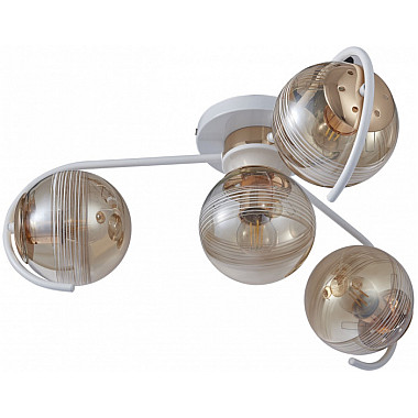 Потолочная люстра AMALFI 326208/3+1 WH+FG